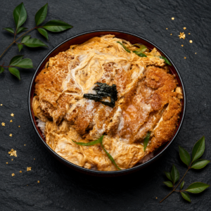 Katsu Don – paniertes Schnitzel mit Ei auf Reis