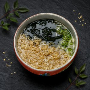 Tanuki Udon – Udon mit knusprigen Tempura-Stückchen